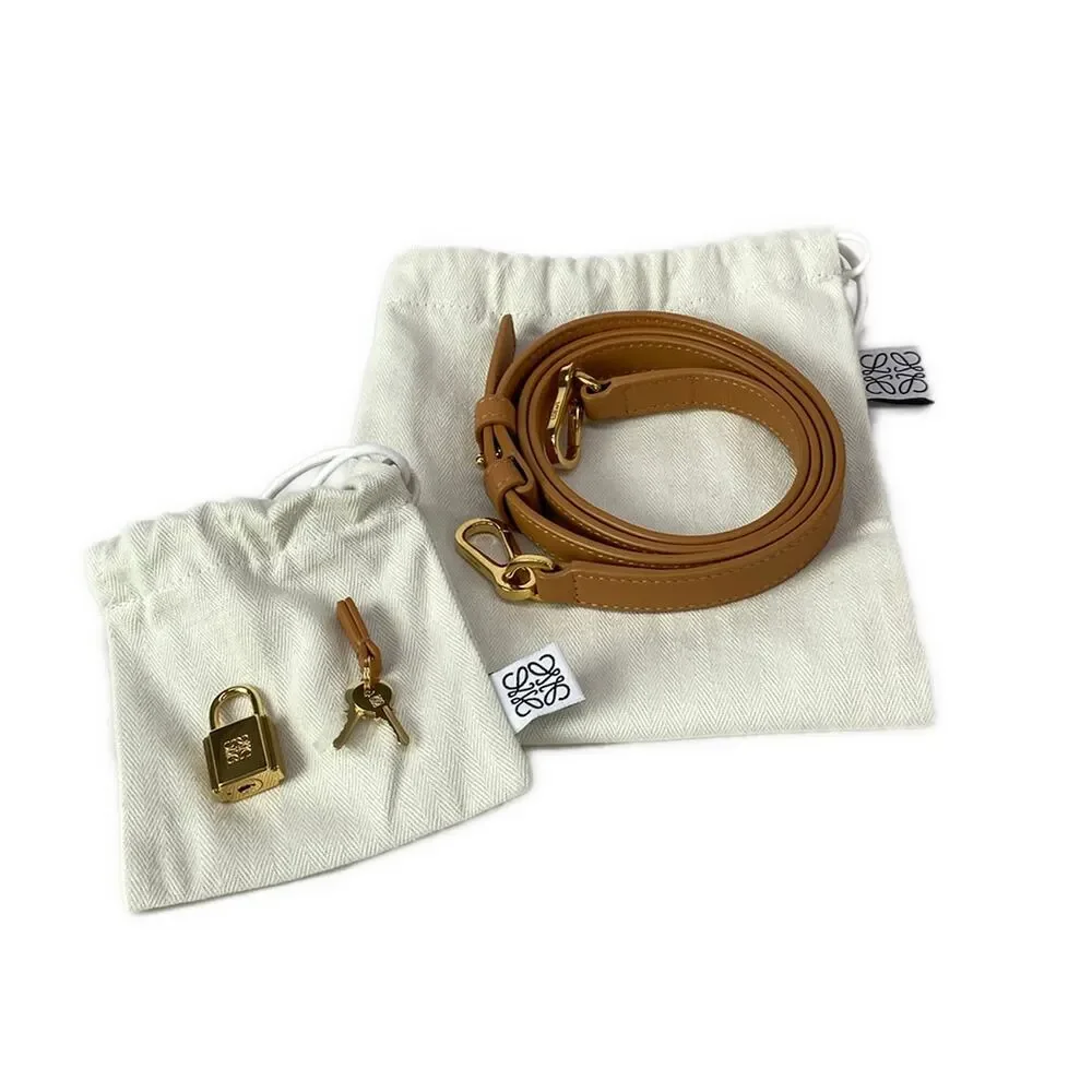 Loewe Amazona 23 Cropped Bag Handbag A039N23X01 Warm Dessert (Light Brown)